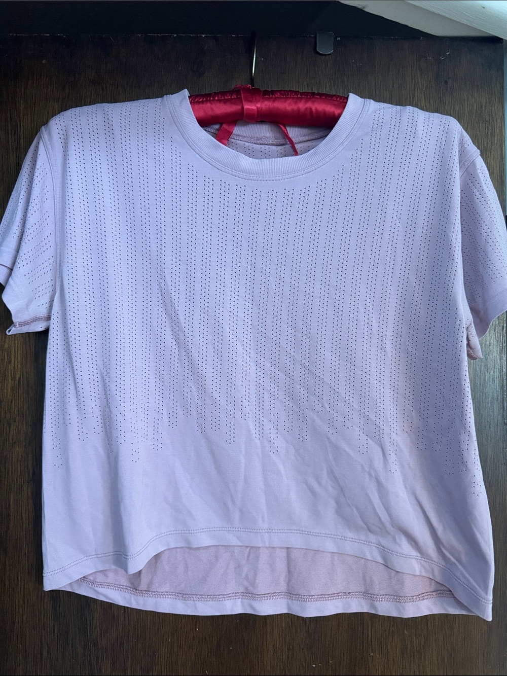 Lululemon Mauve Short-Sleeve Crew Tee